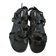 Sandali revere smeraldo - smeraldo, nero