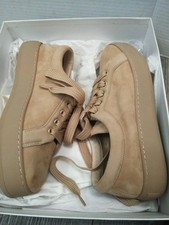 NUOVE SCARPE DA GINNASTICA / SNEAKERS MAX MARA TAMINA DONNA CAMMELLO USA-8 (CON SCATOLA E SPOLVERINO)