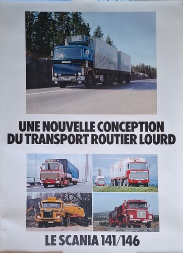 Grande poster scania - -,