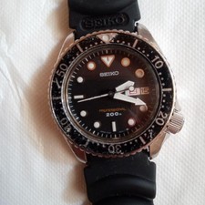 Orologio SEIKO dal Giappone 【U,S,/DDP】Orologio Vintage Subacqueo 200m 7C43-6010