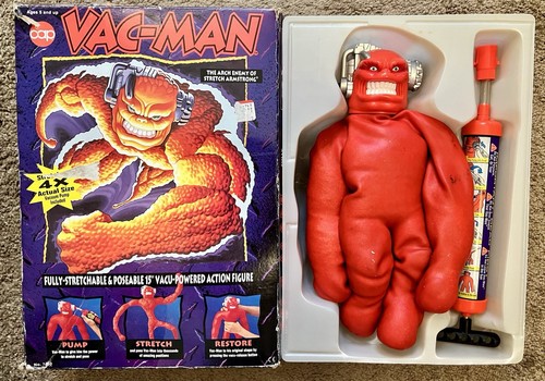 Rare 1994 cap toys - cap, vac-man