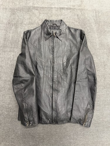 Santa genuine leather black - leather,