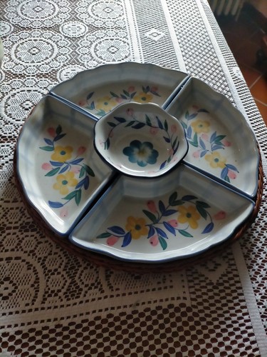 Antipastiera ceramica e - antipastiera, in