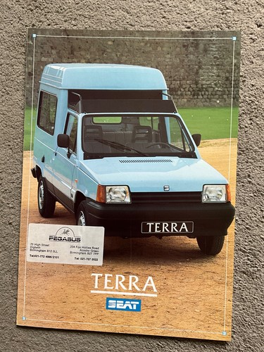 Seat terra van 1988 - 1988-1989, uk