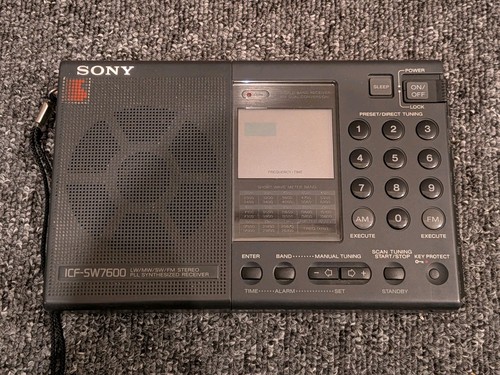 Sony icf sw7600 radio - sony,