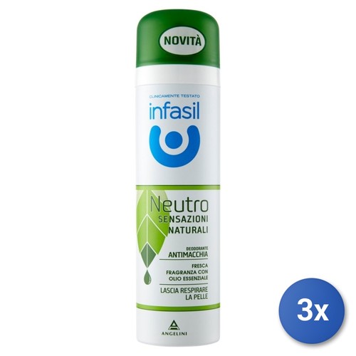 Infasil deodorante spray - 3x,