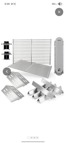 Kit ricambi griglia per weber - kit,