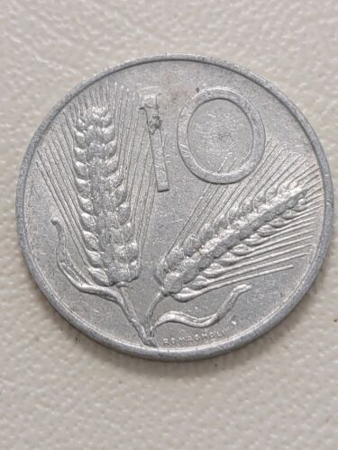 Moneta italia 10 - lire, 1973