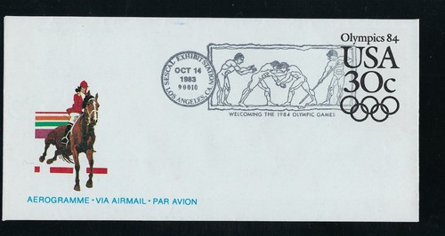 1983 usa aerogramma - 1983,
