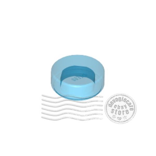 10x lego 98138 piatto - 98138, rotondo