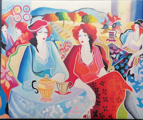Quadro acrilico contemporaneo