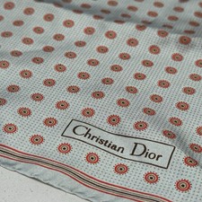 Sciarpa seta vintage Christian