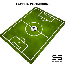 Tappeto per Bambini – Campo da Calcio | Dimensione 80 x 120 Cm