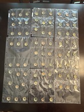 Lotto di 74 tappi bottiglia Disney Pepsi Crown anni 70 unici mai usati MESSICO RARI Topolino