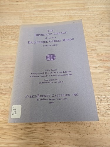 Parke bernet galleries - bernet,