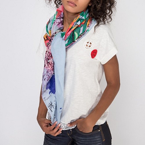 Desigual foulard donna cuadros - donna,
