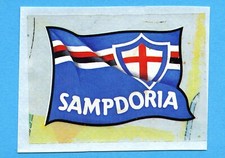 SUPERCALCIO 85 -Figurina-Stickers Panini 1985- n 25 - SAMPDORIA BANDIERA -Rec