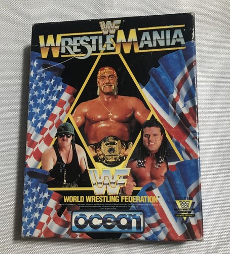 Wwf wrestlemania c64 commodore - wrestlemania,