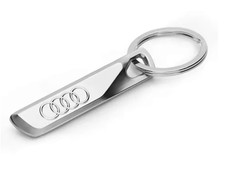 Portachiavi Audi in acciaio