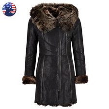 Cappotto lungo donna pelliccia