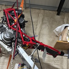 Telaio Ducati Monster 600 750 900 Carburatore Riverniciato Coda Tagliata