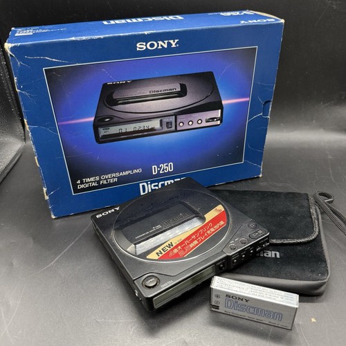 Sony 250 discman lettore cd - discman,