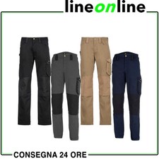 Pantaloni estivi da lavoro Diadora Utility ROCK leggeri elasticizzati uomo donna