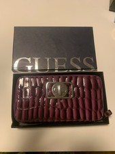 portafoglio guess donna Purple
