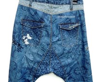 Desigual pantaloni harem jeans
