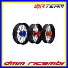 Ruote complete Motard 17" KTM EXC 250 300 TBI 2024 Cerchi Anteriore Posteriore