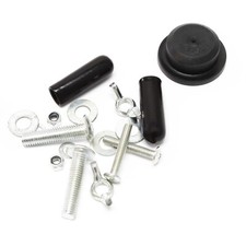 TTPezzo di ricambio: sacchetto per rullo da giardino con viti e tappo