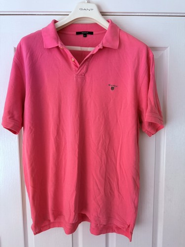 Polo uomo gant rosa cotone - uomo,