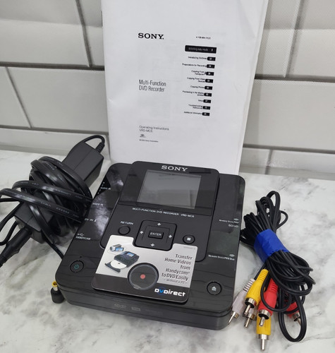 Sony vrd mc6 dvdrect - vrd-mc6, recorder