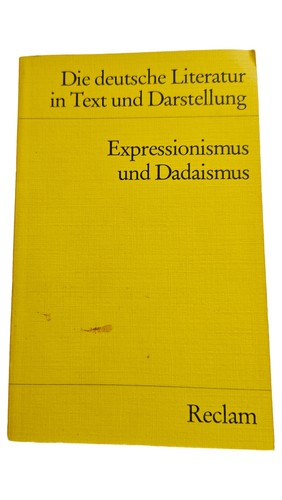 Reclam espressionismo dadaismo - espressionismo,