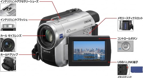 Sony dcr pc120 handycam - sony, ntsc