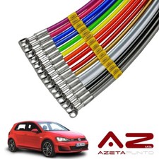 Tubi freno in treccia HEL per vw Volkswagen Golf 7 vii MK7 2.0 GTD dal 2013