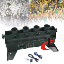 Macchina per confetti 4 tubi macchina effetto palcoscenico matrimonio sparaconfetti macchina