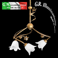 LAMPADARIO IN FERRO BATTUTO 3