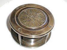 Bussola Compasso In Ottone Con