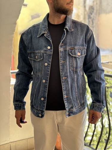 Energie denim jacket blue - denim,