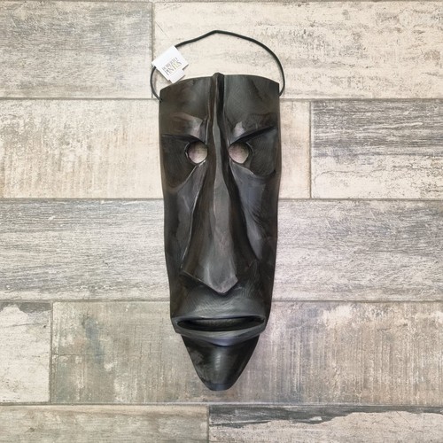Maschera legno mamuthones - legno,