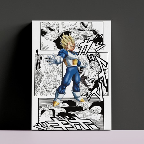 Poster anime vegeta dragon - vegeta,