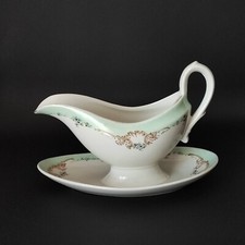 Salsiera in porcellana dipinta