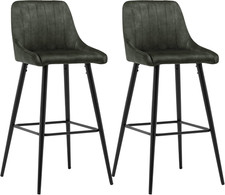 2X Sgabelli Da Bar Quadrato