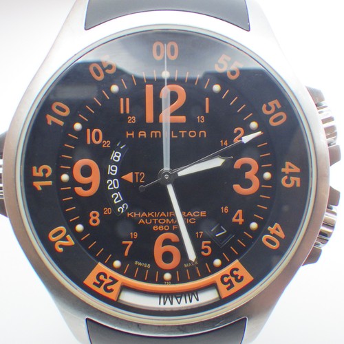 Hamilton khaki air - race, gmt