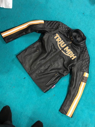 Triumph leather jacket - triumph,