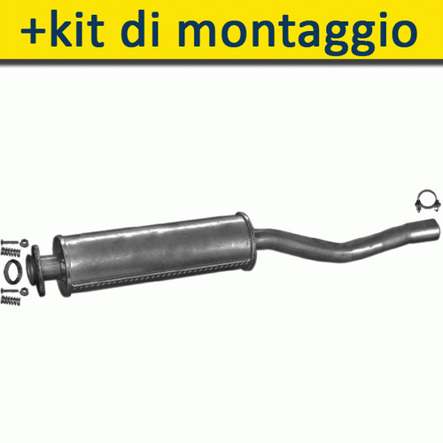Silenziatore marmitta - silenziatore,