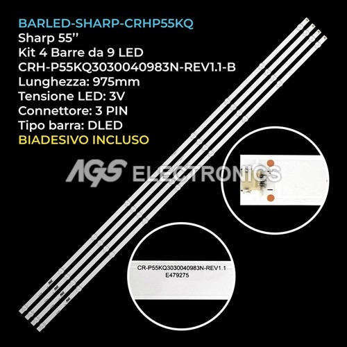 Kit barre strip led tv - 4,