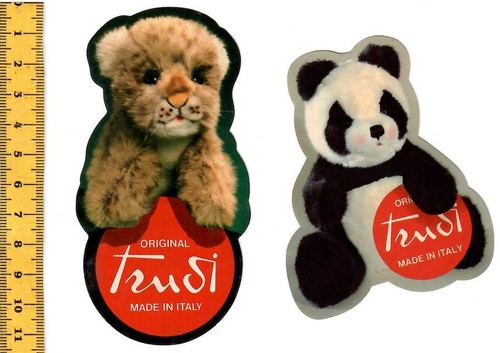 Trudi tigre panda 80s - -,