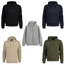 GANT Uomo Hoodie - REGULAR TONAL SHIELD HOODIE, Felpa Con Cappuccio, Logo